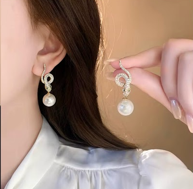 Stylish Snake Earring